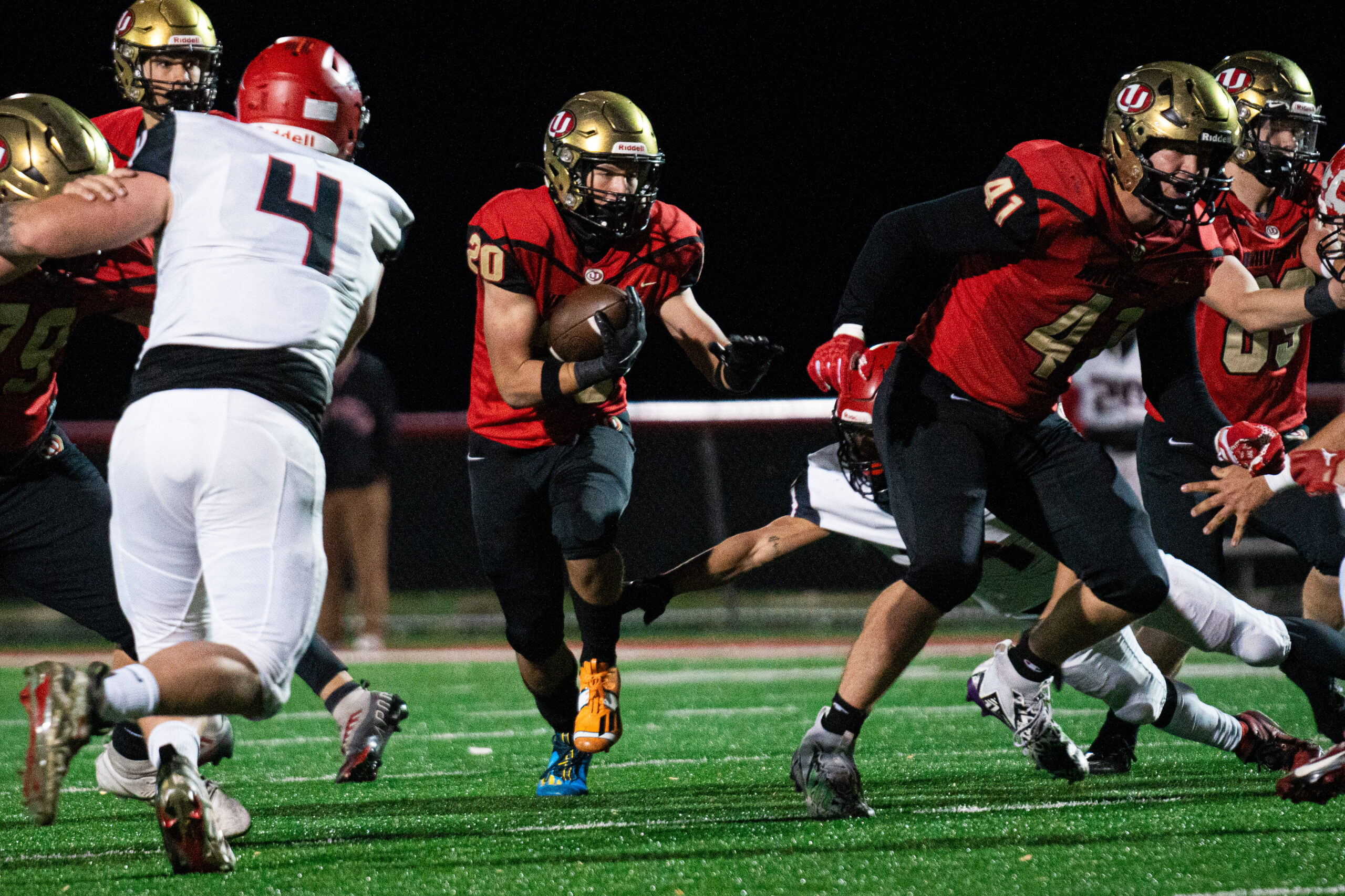 Brody Kehler’s 5 TD performance only the beginning for UHS running back